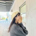 Yui Oguri Instagram - ロングブーツの時期だね~☺︎ 早めのモコモコベレー🐏🍃 #握手会 #秋コーデ#ロングブーツ #セットアップ#ベレー帽 #dazzlin