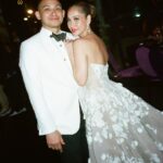 Yuki Kato Instagram - "The best thing to hold onto in life is each other."—Audrey Hepburn Have a wonderful marriage ahead and big congratulations kak @itsmebcl and kak @tikotiki 💖 #diaryukikato Amankila