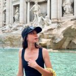 Yuki Kato Instagram - Wished a wish at the famous wishing fountain, Fontana di Trevi! #diaryukikato Trevi Fountain, Rome