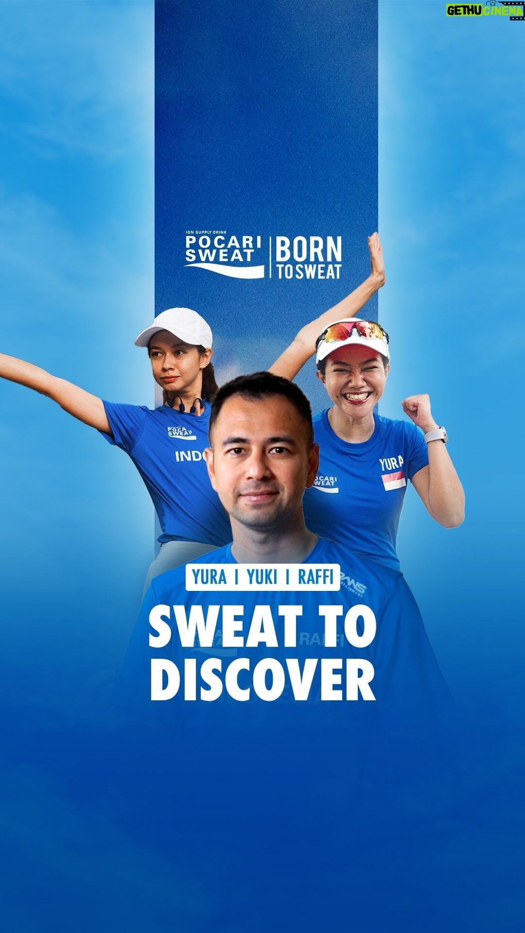 Yuki Kato Instagram - Yura, Yuki & Raffi. Apa yang mereka coba temukan dari marathon di Tokyo nanti? Kira-kira gimana ya hasilnya? Penasaran kan? Tonton video sampai habis π #BornToSweat #SweatToDiscover #SafeRunning #GoSweatGoION