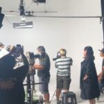 Yuki Kato Instagram – A behind the scene of Yuki Kato on set of @luxcrime_id new product! Stay tune ✨
