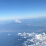 Yuko Nakazawa Instagram - ☁️☁️ 何十回と乗っているのに、 こんなに素晴らしい景色を見るのは 何年振りかな。 昨日、東京に向かう機内から見れた富士山。 空から見る富士山。 とても心が満たされました。