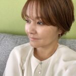 Yuko Nakazawa Instagram - ・・ 今日も綺麗に仕上げてもらいました。 耳に髪をかけるのが好きです。 下半身が筋肉痛で 足がプルプルします🤣