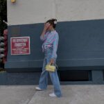 Yulia Kirillova Instagram - no photos inside so abusing the outside soho wall 🙄 mucho grasias @el.delgadillo @klever for a casual bolognese & veuve clicquot friday ❤️ ph: @veronikagrechman 💋 Soho Warehouse