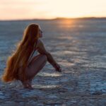 Yulia Kirillova Instagram - Google says that apparently one third of Americans thinks that life IS fair.. 📸 @staley El Mirage Dry Lake