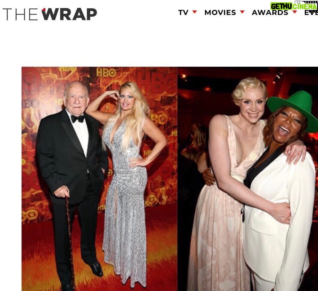 Yvette Rachelle Instagram - 💕💕💕Thanks to #TheWrap Magazine at the #Emmys #HBO as this was a great pic of my late great buddy #EdAsner #ripedasner next to #gameofthrones #gwendolinechristie & #queenlatifah ! We all had such a marvelous time that night sadly I was suppose to go with Ed to promote our next film but the 😇Angels said he was needed elsewhere. .. Congrats to #emmywinner most wins #TheCrown -11 TheQueensGambit-11 Saturday Night Live-8 #TedLasso. -7. The Mandalorian -7. Love,Death &Robots -6 RuPauls Drag Race-5. Mare of Eastown -4 Also, Congrats to #ewanmcgregor he is very talented with a great performance in #Halston Interestingly, I have this killer vintage Halston dress I got #clothingrecycling it does help the environment 🌈🦋Now, I must go watch Ted Lasso on Apple TV if only I had Apple TV ! 😀😃🤣Sweet thanks to #Lorac #loraccosmetics #beautyhacks for making me #shine that night on the red carpet! PS love their #eyeshadowpalette it has just the right amount of #sparkle 💖 All that #glow must of helped as I got interviewed by #CNN 😁really never thought I would be on CNN so #lifeislimitless ! #staypositive #peaceout #lovelovelove❤️ Actress #yvetterachelle Hollywood, California