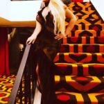 Yvette Rachelle Instagram - Guess where this high fashion shoot took place?🌴 Interestingly, the carpet came from one of my alltime favorite #horrorfilm #vintagehorror #theshiningmovie The Shining starring uber talented #jacknicholson And Directed by legendary macabre Director #stanleykubrick .This place was designed by famed #interiordesigner #johnathanadler 🍌🍌He totally remodelled this Gene Autry former hotel that Gene owned in 1961 🌴🌴Now its a stunning work of art🌴🌴 This super cool resort is one of the #leadinghotelsoftheworld #parkerpalmsprings #theparkerpalmsprings @parkerpalmsprings🌴🌴Great resort to retreat coachella2019 #rewindtime #chillaxing #peaceout✌ Actress #topmodelselfie #swedishmodel XOXO 💋#YvetteRachelle 💋