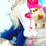 Yvette Rachelle Instagram - 💖💗💕HAPPY #Valentines DAY💕💗💖 Sending infinite Love #Hugs #mua #xoxo💋 from #DogLover🐶🐶🐶 What are your plans on #Vday ? #dogsofinstgram #corgis #dogbaby #dogsoftheday #doggie #dogram #dogsofinstgram #corgisbutts #blondes #vdaymakeup #vdayoutfit #denim #guessjeans #fashionaddicts #fashiontrends #snowboots #mukluks #beautygirl #lovemukluks