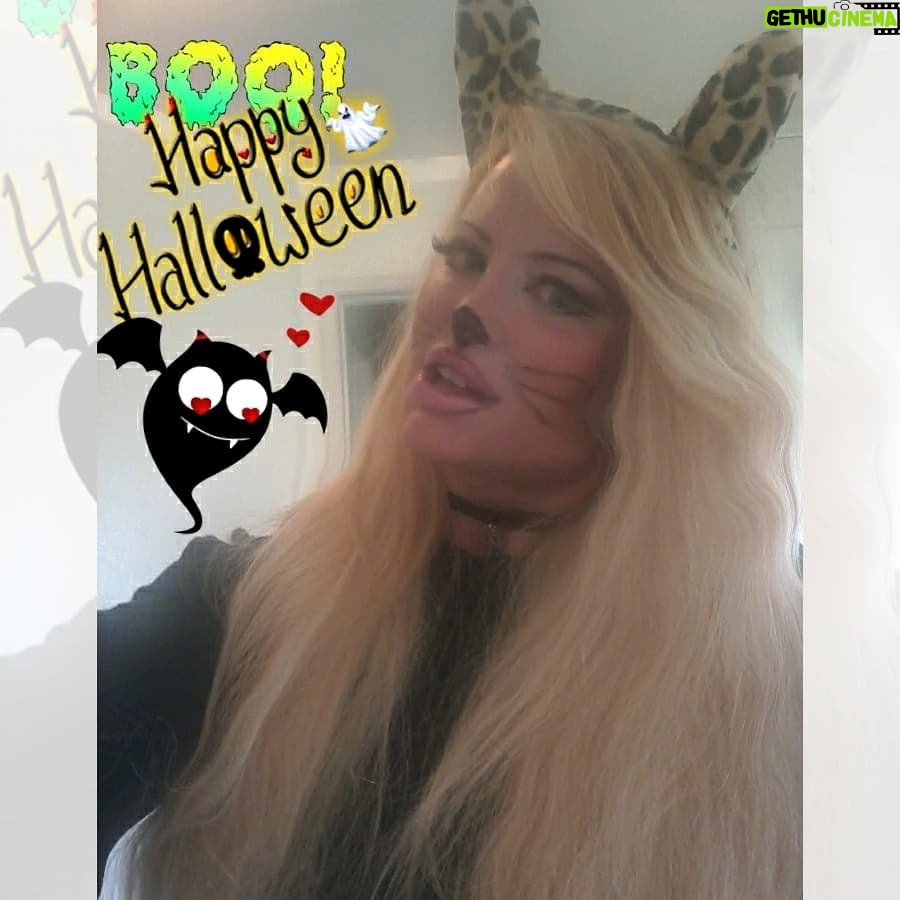 Yvette Rachelle Instagram - #happyhalloween #Boo I'm here saving #endangeredanimals #wildlife supporter #DefendersofWildlife #leopards #jaguars #tigers Be safe Have fun Be wild! #Actress #TopModel #swedishgirl eating #hershey #m&ms drinking #MilerLite Wearing #Versace #fashion #sephora makeup #ardell #Epicuren #epicurendiscovery #skincare Hugs #YvetteRachelle