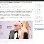 Yvette Rachelle Instagram - Congrats to my Co #Star #Actor #EdAsner #Famous thespian Star of #Disney Film #UP #WillFerrell #Elf #TV #Snow #MaryTylerMooreShow My #AnimalActivist and humanitarian buddy Ed was honored with the Lifetime Achievement Award iat the #LA #Jewish #Film #Festival of his commitment to Jewish values and #humanitarian causes from #Autism to #Wildlife Charity #defendersofwildlife #Defenders Way to go Ed you deserve This! #Peace #Actress #TopModel #Swedish #Supermodel #YvetteRachelle
