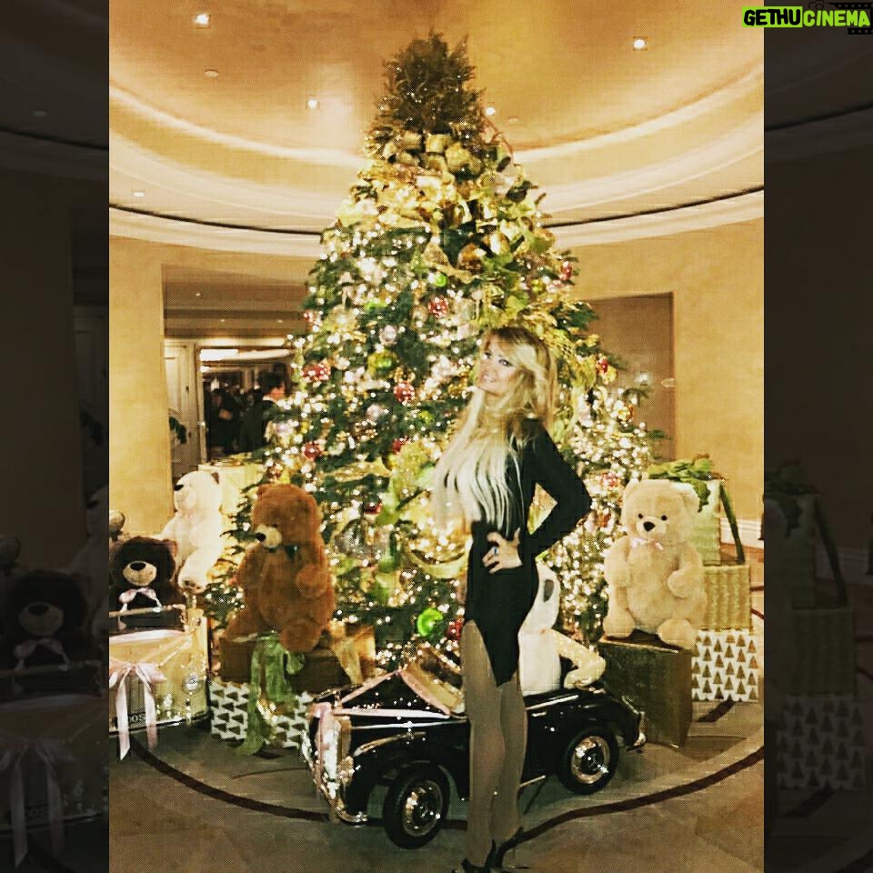 Yvette Rachelle Instagram - #HappyHolidays from #Actress #Supermodel #YvetteRachelle at posh #BeverlyHillsHotel famous for #Celebrity #MovieStars from #MarilynMonroe to #WarrenBeatty #warrenbeattymovie surrounded by cutest #Bears #ted #teddybear driving #Mercedes at their #beautiful #Christmas tree. PEACE & JOY Yvette Rachelle
