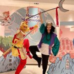 Yvonne Lim Instagram - After a two year hiatus...Halloween is back!! 👻🎃🥳 . This time we go way above and beyond to the mystical land of 西游记！ 🪷 From little 孫悟空s, 蜘蛛精, 铁扇公主, 白骨精, 嫦娥, 菩萨, 银角，玉帝, 王母娘娘, 海龙王, 二郎神, 观音, 唐僧, 猪八戒, 沙僧 to 齐天大圣孙悟空 etc...am glad everyone was so game and so into character, making this party so much fun!! 🙌🏻🥰 And of course our kids had the most wonderful time playing games, earning their trick or treat prizes and sweets! 🤩🍭 . Certainly couldn't have pull it off without my partner in crime @mrs.sikadeer for the awesome haunted 牛魔王's 积累山洞, my super neighbor Shining for the backdrop and @amyleeying @natalie_s_scent who stayed up w me to decorate the venue the night before 😘！ . Now...can you guess who played Monkey God? 🐒🤭😜 . Happy Halloween everyone! ㊗️大家万圣节快乐！Boo！👻🎃 . #halloween2023 #halloweenparty #trickortreattime #awesome #familyfun #myjoyandhappiness #mysunshine #happyAJ #happyAlexa #happymummy #万圣节 #西游记 #平安 #健康 #感恩