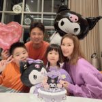 Yvonne Lim Instagram - Rushed back to bake a cake (mommy have to be fair to both) for Alexa’s birthday…and she is 7! 🥳 Seeing my 2 babies growing up into 2 individual personalities day by day is amazing and I am cherishing every moment of it, though parenting can be quite a challenge at times…😝🥰 . So another late night baking (sorry was rushing so no video taken 😅). This time a #kuromi cake after her Disney princesses phase 🙌🏻😄😃 . 孩子们12月份及1月份的生日不是学校假期而是考试周期…对他们来说也许有点扫兴😅…但我还是安排了一些小活动也到她爱的餐厅用餐，她说是happiest day, 我想那就对了…🥰 . #firstcakeof2024 #birthdaycake #Alexaturned7 #happyAJ #hello2024 #2024bekind #2024yearofchange #greengrapechiffoncake #myjoyandhappiness #mysunshine #familyiseverything #family #wearetiens #bakedwithlove #madewithlove #平安 #健康 #感恩