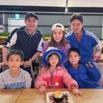 Yvonne Lim Instagram - Rushed back to bake a cake (mommy have to be fair to both) for Alexa’s birthday…and she is 7! 🥳 Seeing my 2 babies growing up into 2 individual personalities day by day is amazing and I am cherishing every moment of it, though parenting can be quite a challenge at times…😝🥰 . So another late night baking (sorry was rushing so no video taken 😅). This time a #kuromi cake after her Disney princesses phase 🙌🏻😄😃 . 孩子们12月份及1月份的生日不是学校假期而是考试周期…对他们来说也许有点扫兴😅…但我还是安排了一些小活动也到她爱的餐厅用餐，她说是happiest day, 我想那就对了…🥰 . #firstcakeof2024 #birthdaycake #Alexaturned7 #happyAJ #hello2024 #2024bekind #2024yearofchange #greengrapechiffoncake #myjoyandhappiness #mysunshine #familyiseverything #family #wearetiens #bakedwithlove #madewithlove #平安 #健康 #感恩