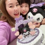 Yvonne Lim Instagram - Rushed back to bake a cake (mommy have to be fair to both) for Alexa’s birthday…and she is 7! 🥳 Seeing my 2 babies growing up into 2 individual personalities day by day is amazing and I am cherishing every moment of it, though parenting can be quite a challenge at times…😝🥰 . So another late night baking (sorry was rushing so no video taken 😅). This time a #kuromi cake after her Disney princesses phase 🙌🏻😄😃 . 孩子们12月份及1月份的生日不是学校假期而是考试周期…对他们来说也许有点扫兴😅…但我还是安排了一些小活动也到她爱的餐厅用餐，她说是happiest day, 我想那就对了…🥰 . #firstcakeof2024 #birthdaycake #Alexaturned7 #happyAJ #hello2024 #2024bekind #2024yearofchange #greengrapechiffoncake #myjoyandhappiness #mysunshine #familyiseverything #family #wearetiens #bakedwithlove #madewithlove #平安 #健康 #感恩