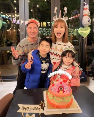 Yvonne Lim Instagram - 9 years ago i gave birth to an awesome boy and i love him so much! 😍 It's AJ's birthday! 🥳
.
On this festive month of December...we are fortunate to have the company of dear friends @marklee4444 @catng1313 @joseph.liauw and AJ's godparents @ykgrids from Singapore so we took a road trip to go glamping! Will be sharing more about this awesome glamping ground later, perfect for families with young kids. 🤗
.
And for his birthday, i made a #Lotsocake Buttercream cake with homemade strawberry jam filling! 😋 I know not only him but the kids will love it too! 😉🥰 
.
分享为孩子们制作的蛋糕及生日惊喜哦！😍虽然他比较期待和牛的生日大餐！😂🥰🙌🏻
.
HAPPY BIRTHDAY my dear son!! Thank you for being the best son, grandson, godson, brother and friend to all of us! We love you so much! 😘🎂
.
#AJturned9
#happybirthday
#lotsobirthdaycake
#swissmeringebuttercream
#madewithlove
#bakedwithlove 
#selftaughht 
#myjoyandhappiness 
#mysunshine 
#firstborn
#happyAJ
#happyAlexa
#happymummy 
#stayhumbleandkind
#siblingslove
#生日快乐
#平安
#健康
#感恩
