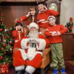 Yvonne Lim Instagram - Still upholding our family tradition of a Christmas family portrait with #santaclaus 🎅 . From our family to you...wishing everyone a jolly holly Christmas! Have a great one! 🎄🥳❤️ . 今年圣诞节，我们家给自己放假😜. ㊗️大家圣诞节快乐！平安健康！ . #christmas2023 #familyportrait #photowithsanta #myjoyandhappiness #mysunshine #familytwinning #tienfamily #平安 #健康 #感恩