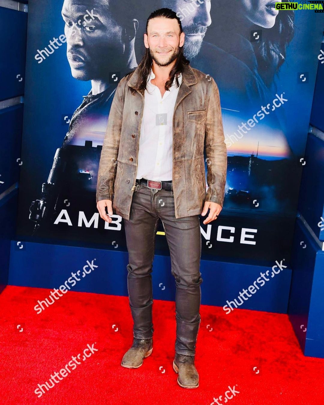 Zach McGowan Instagram - Movie night with @beingbossmama for @ambulancethemovie premier. Everyone who knows me knows I love an action packed car (ambulance) chase movie with a lot of β€οΈ by @michaelbay and this was no exception. Great times. Thanks for having us π₯πΏππ» Academy Museum of Motion Pictures