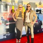 Zach McGowan Instagram - Movie night with @beingbossmama for @ambulancethemovie premier. Everyone who knows me knows I love an action packed car (ambulance) chase movie with a lot of ❤️ by @michaelbay and this was no exception. Great times. Thanks for having us 🎥🍿🎞🍻 Academy Museum of Motion Pictures