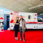 Zach McGowan Instagram - Movie night with @beingbossmama for @ambulancethemovie premier. Everyone who knows me knows I love an action packed car (ambulance) chase movie with a lot of ❤️ by @michaelbay and this was no exception. Great times. Thanks for having us 🎥🍿🎞🍻 Academy Museum of Motion Pictures