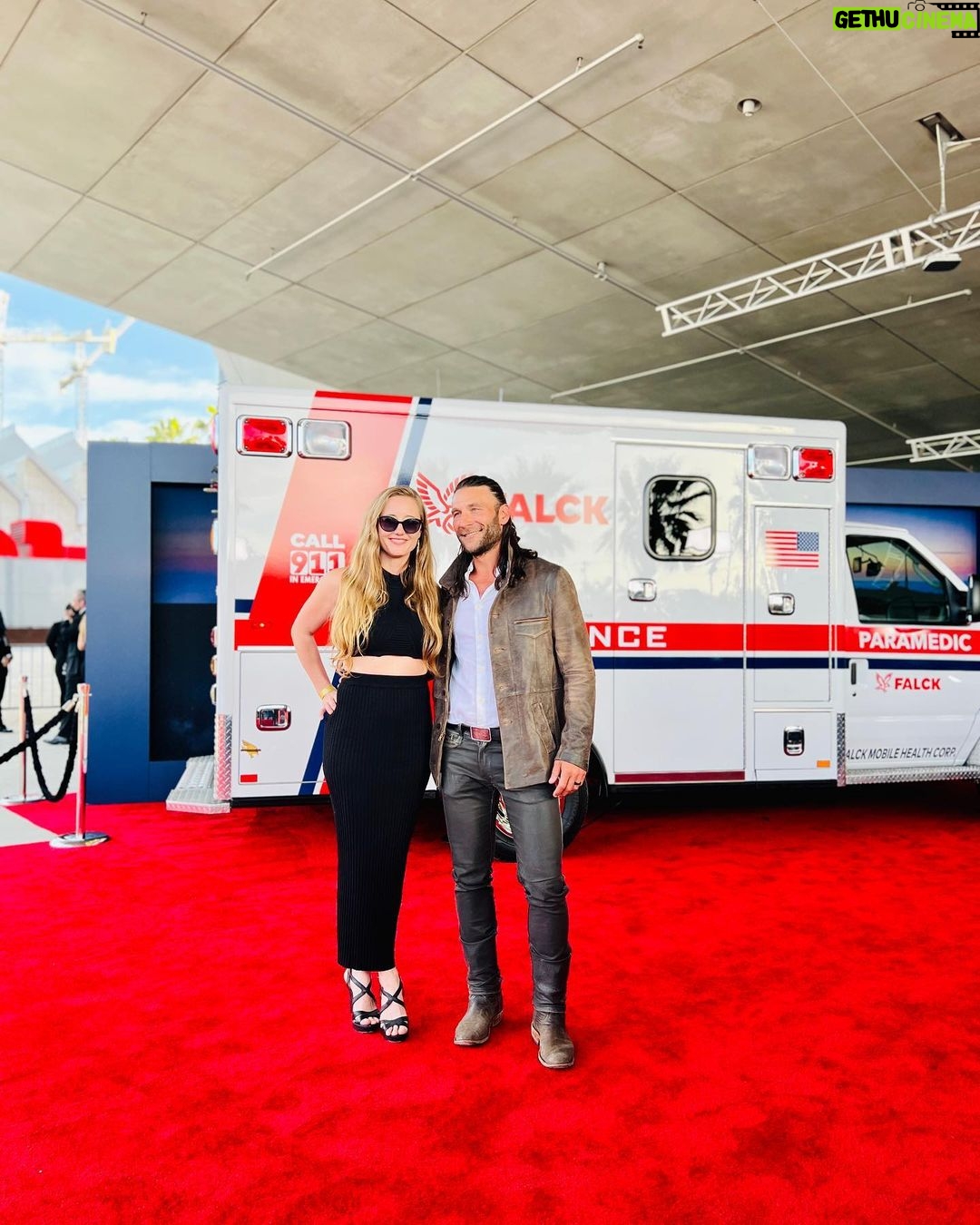 Zach McGowan Instagram - Movie night with @beingbossmama for @ambulancethemovie premier. Everyone who knows me knows I love an action packed car (ambulance) chase movie with a lot of β€οΈ by @michaelbay and this was no exception. Great times. Thanks for having us π₯πΏππ» Academy Museum of Motion Pictures
