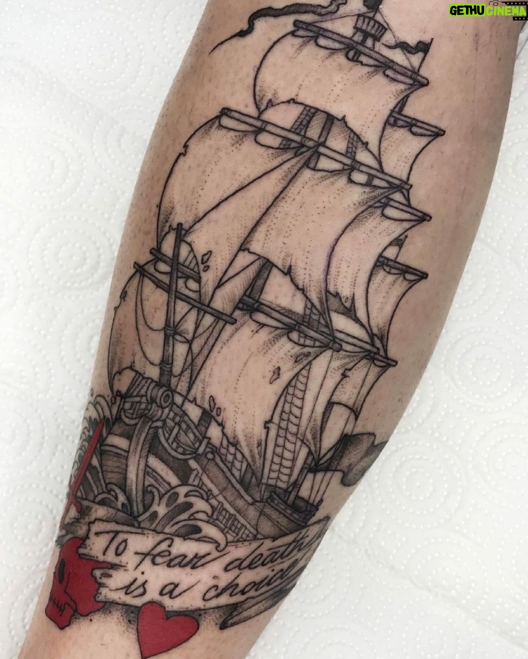 Zach McGowan - 10.1K Likes - “To fear death is a choice” “and they can’t hang us all.”
Love all the tattoos, send me yours on Twitter or DM me and I will try to repost them here periodically. With all the madness going on, don’t forget to live your life the way you want to live it. 🗡💀♥️