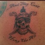 Zach McGowan Instagram - “To fear death is a choice” “and they can’t hang us all.” Love all the tattoos, send me yours on Twitter or DM me and I will try to repost them here periodically. With all the madness going on, don’t forget to live your life the way you want to live it. 🗡💀♥️