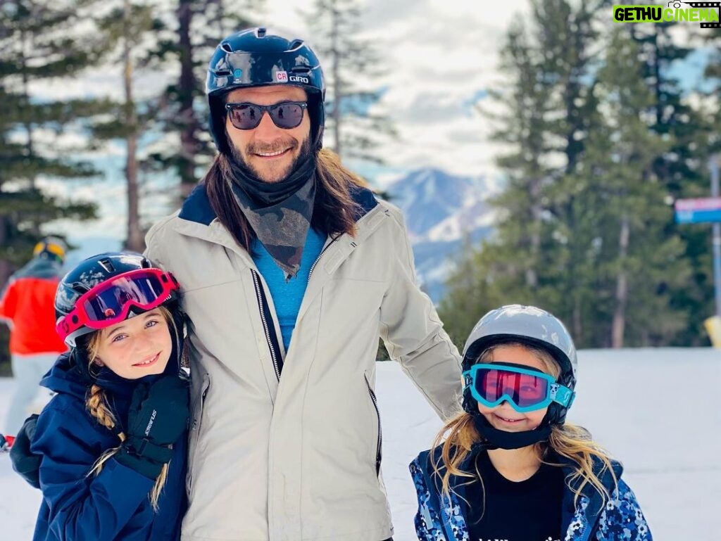 Zach McGowan Instagram - Just so you know, this is how we roll. We conquered many sky slopes and at least one rocky hillside. Spring skiing ♥️ #zonedefence #skilikeagirl
