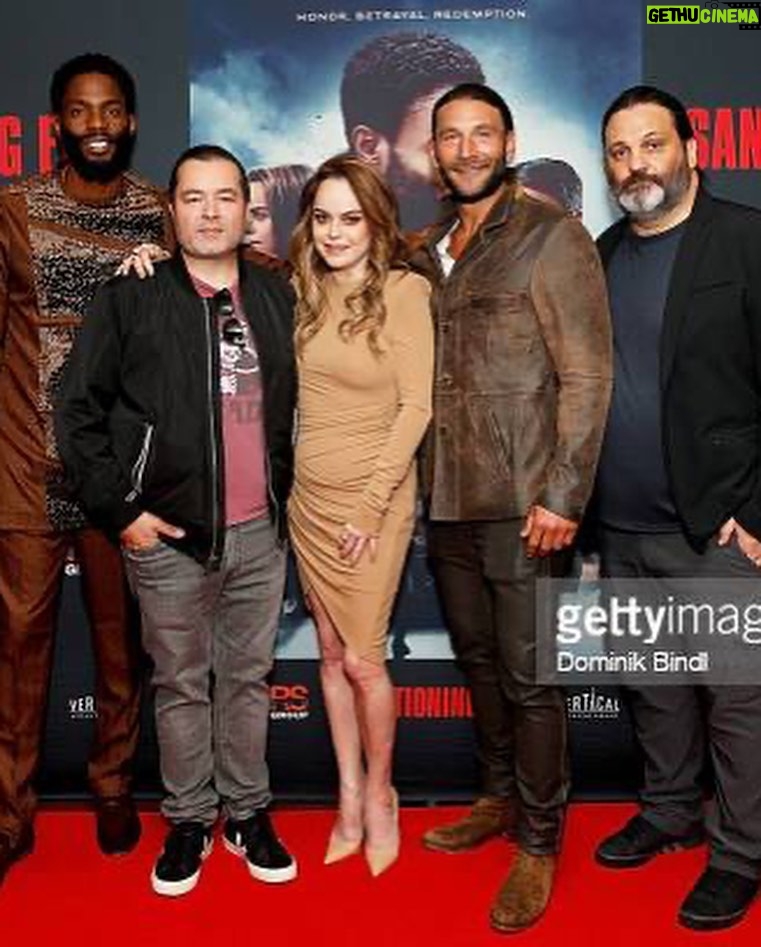 Zach McGowan Instagram - Great times at the @sanctioningevil premiere. It is out now in theaters and on VOD. Watch it and Let me know what you think π @tobiastruvillion @tarynmanning @antenovakovic4 @kyletravissharp @robcsimmons @verticalentertainment @damien.ny @carrie_kim_ @kreshnovakovic @ebonyjoann @jamesbiberi @johnschmidtdp and everyone else who worked to make it happen. βοΈβ€οΈπ»
