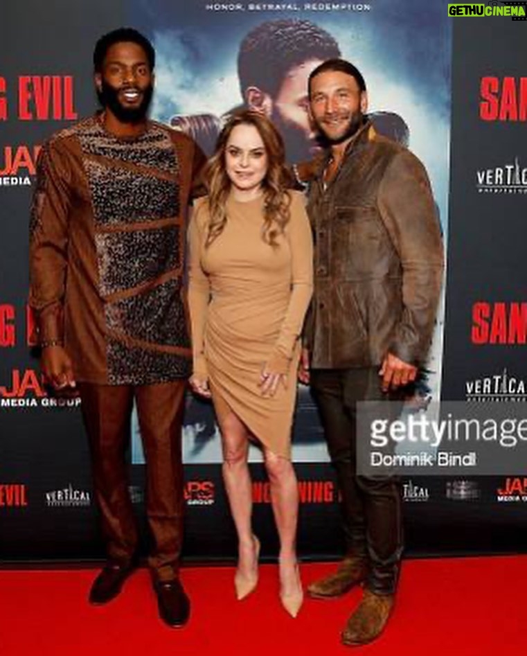 Zach McGowan Instagram - Great times at the @sanctioningevil premiere. It is out now in theaters and on VOD. Watch it and Let me know what you think 👇 @tobiastruvillion @tarynmanning @antenovakovic4 @kyletravissharp @robcsimmons @verticalentertainment @damien.ny @carrie_kim_ @kreshnovakovic @ebonyjoann @jamesbiberi @johnschmidtdp and everyone else who worked to make it happen. ✌️❤️🍻
