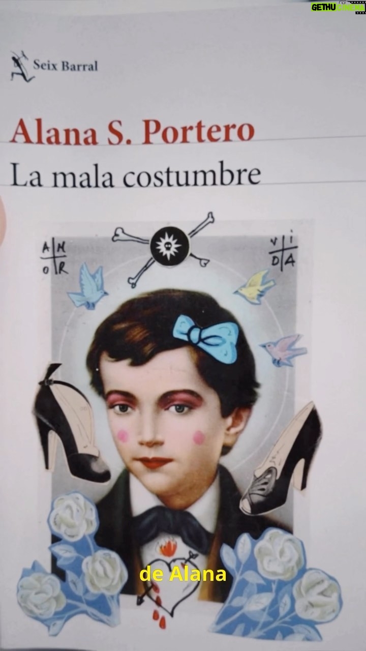 Zahara Instagram - La mala costumbre de Alana S. Portero es uno de esos grandes libros que deberían leerse y tener cerca para comprenderse a una misma y quererse mejor, y para entender un poco más el mundo que nos rodea aunque lo sintamos lejos. Gracias @libreromarica por la recomendación.