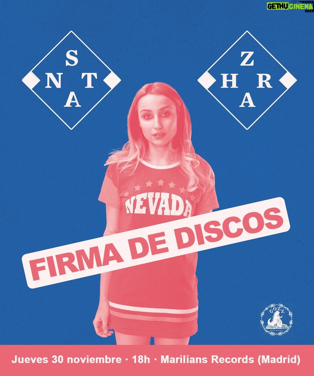 Zahara Instagram - Este viernes 01 el vinilo de SANTA será por fin vuestro, pero un día antes, el jueves 30, podréis acercaros a @marilians_records a por él y yo os espero a partir de las 18h para firmar y charlar un ratito 💛