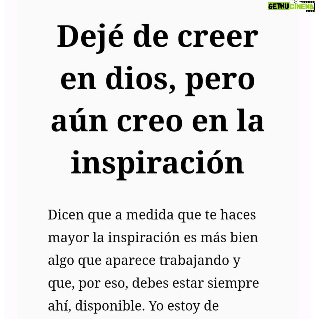 Zahara Instagram - Os he escrito una carta hablando de la inspiración y cómo siento que funciona para mí. Si la queréis leer podéis suscribiros a mi newsletter en zaharamania.com Si ya lo estáis, en un ratito os llega 🔥🔥🔥🔥🔥🔥🔥