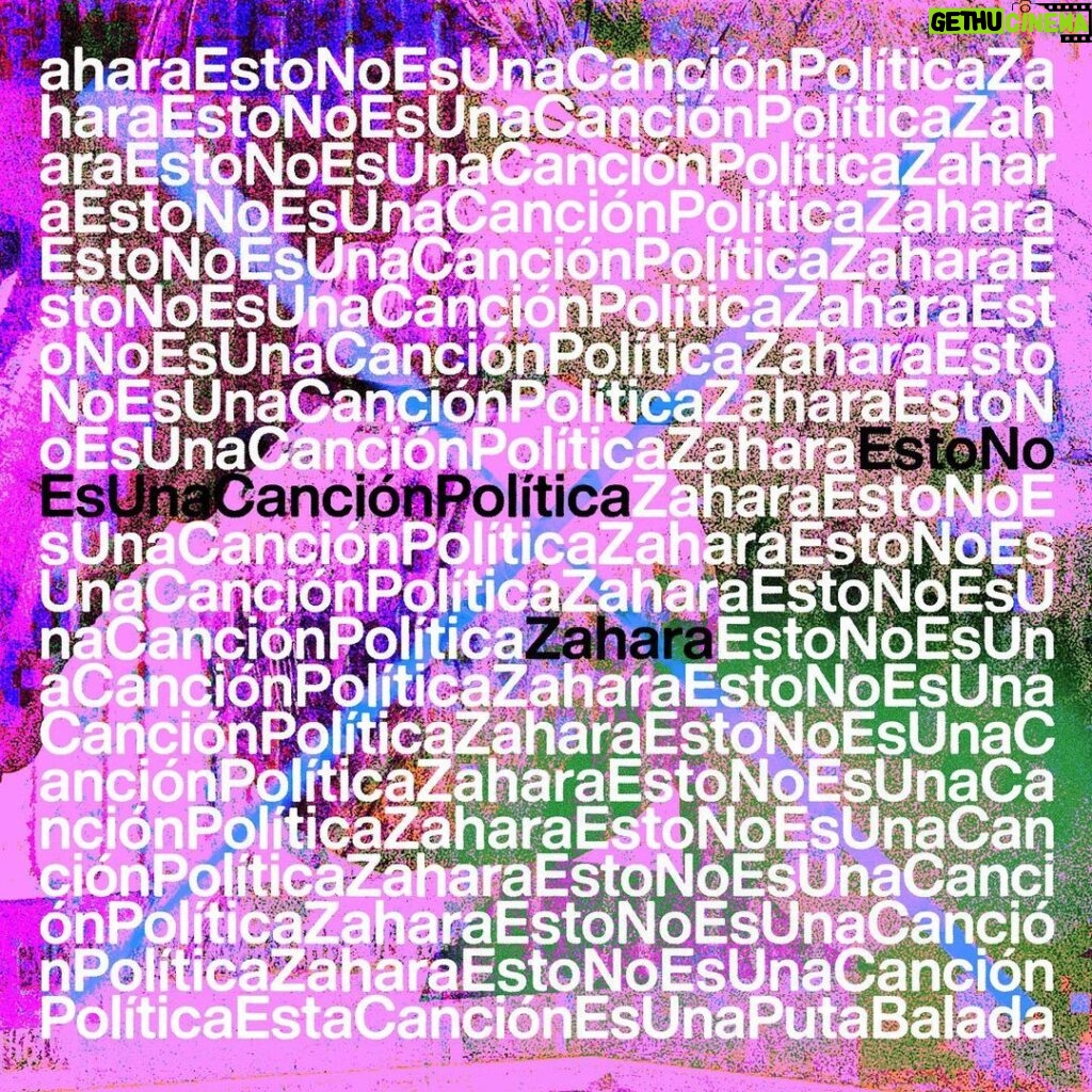 Zahara Instagram - 🙈🙊🙉 ESTO NO ES UNA CANCIÓN POLÍTICA Estreno el 01 04 23 en el @zeid_fest 🎨 @emilio_lorente