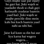 Zakir Khan Instagram – Doston mujhe kuch bhi yaad nahi aa raha hai🥹🥹🥹