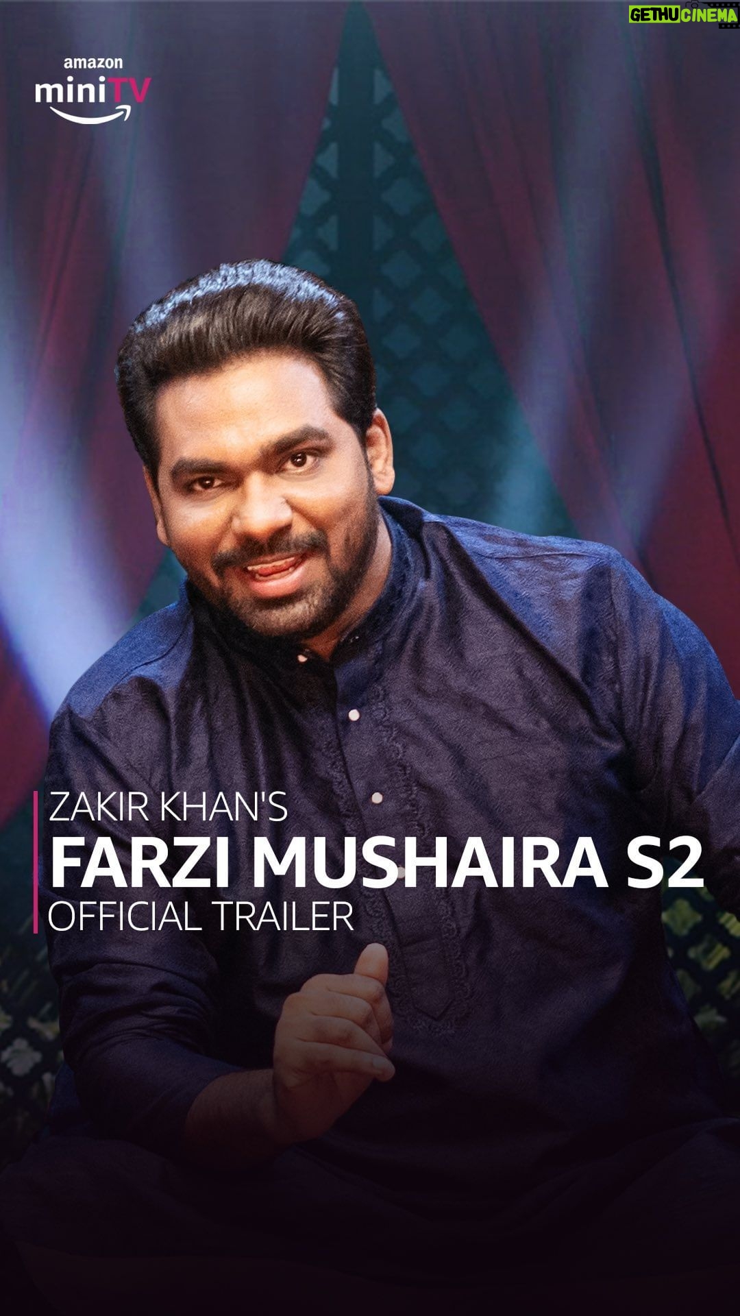 Zakir Khan Instagram - pesh karte hai @zakirkhan_208 sahab, unke atrangi rangbaazon ke saath π toh ab jaldi hi chadhega sabko shayari ka bukhar @gopaldatt @nishanttanwar @hussain.dalal @therichachadha @tanmaybhat @itsvijayvarma @randomvarun @saragurpals @kkamra @dollysingh @mrbeanbagg @onimakashyap @venussinghofficial @sulagna03 #ZakirKhan #TanmayBhat #RichaChadha #VijayVarma #GopalDutt #KumarVarun #NishantTanwar #DollySingh #AmazonminiTV #FarziMushairaS2 #FarziMushaira #FarziMushairaOnminiTV #WatchFree #Comedy #Shayari