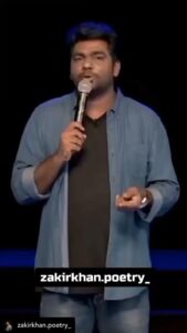 Zakir Khan Instagram - Tum hero ho!!!! #haqsesingle