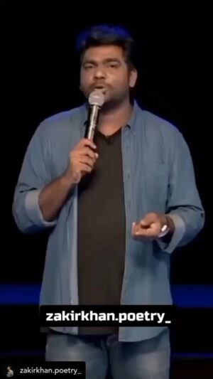 Zakir Khan Instagram - Tum hero ho!!!! 

#haqsesingle