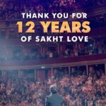 Zakir Khan Instagram – 12 years and counting ❤️❤️❤️

Thank you so much for all your love and support. 

Edit: @_elvisalmeida_ 
Special thanks: @instafunny_manan