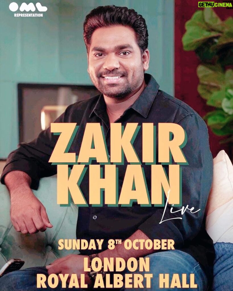 Zakir Khan Instagram - Yeh kuch pehla hai jo aapke sab ke aashirvad se mere hisse aaya hai. I am not sure but the folklore says that I may be the first Hindi comedian to book, sell tickets and perform at London @royalalberthall It is historical for me, for all desi people in UK. Come to watch this show, send your people. It’s a big day for Indian subcontinent comedy scene! #MannPasand in London On 8th oct 2023 Royal Albert Hall Ticket link in bio.