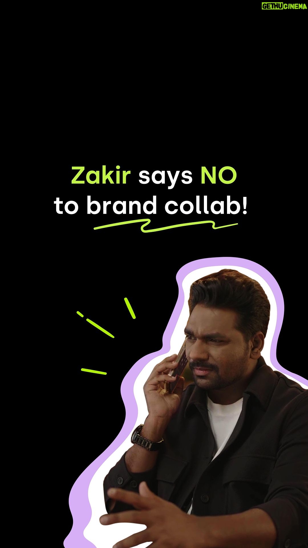 Zakir Khan Instagram - A few weeks ago some @satyajeetkunjeer from Deciml randomly called me, matlab hadd ho gayi mera number kahaan kahaan phail raha hai bhai! Par chalo issi bahane ek aur shabd invent kar diya maine - influester! You can thank me later @decimlapp #reelitfeelit #reelkarofeelkaro #deciml #decimlapp #investasyouspend #decimlinfluesters #abhashtagbhiinventkarukya