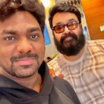 Zakir Khan Instagram - Got humbled by Mohan Lal Sir. I met him at mumbai airport lounge, I walked up to him as a fan, to which he responded with a small chat. ML: Where are you travelling? Me: I am going to Nagpur. ML: What do you do? Me: Sir actually I am a standup comedian so I am travelling for shows these days. ML: Nice to know that you are also an artist. Me: Sir do you live in mumbai now? ML: No no I live in kochi and Chennai. Have you performed in kochi? Me: No never, but I am about do a show next week for the first time. ML:(got excited)where??? Me: I don’t remember the name of the auditorium but it is supposed to be the most latest and high-tech in the country. ML: I think I know this place. Me: ohh nice ML: ya, because I founded that space. Take my number, if need any help call me. Me:(I was like “bhai bhai bhai” in my head) yes sir thank you so much.