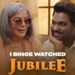 Zakir Khan Instagram – such is the magical impact of the world of jubilee that even @thezeenataman couldn’t escape 🤩

#JubileeOnPrime, all episodes out now!