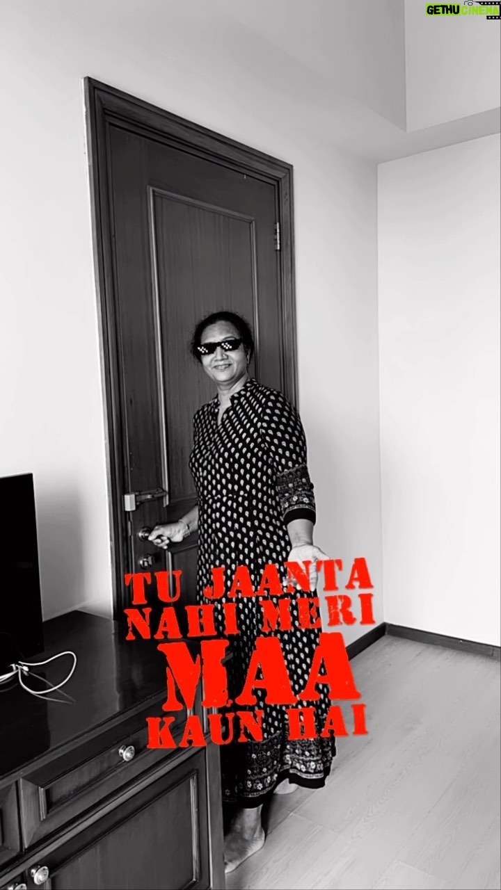 Zalak Desai Instagram - Tu jaanta nahi meri Maa kaun hai!😎😝🤘🏼 Also, My Mother-in-law’s debut!!! Hasn’t she nailed it!🤩 Thanks mom for being such a sport! #trending#comedy#funnyreels#Mother#Daughter#MothersDay2023#Grateful#Blessed#zalakdesaiii