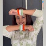 Zalak Desai Instagram - 🧡🤍💚 Wearing @westsidestores @gocolors and @fab.flats #Indian#RepublicDay2023#MyIndia#Pride#Blessed#Grateful#india🇮🇳