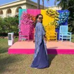 Zalak Desai Instagram - Get ready for some Shaadi content 💃 Here's my look for my sister's Carnival themed party! Your thoughts?😎 Let me know in the comments below!☺️ Got a customized dress made and the clutch is by my fav @prettylittlearts87 I love how you can carry it as a sling as well as a clutch🫶🏼 #ShaadiSeason#indianWedding#LookBook#Grateful#Blessed