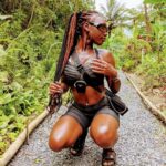 Zandra Cunningham Instagram - not lucky im blessed ✨ Diamond Botanical Gardens, St. Lucia