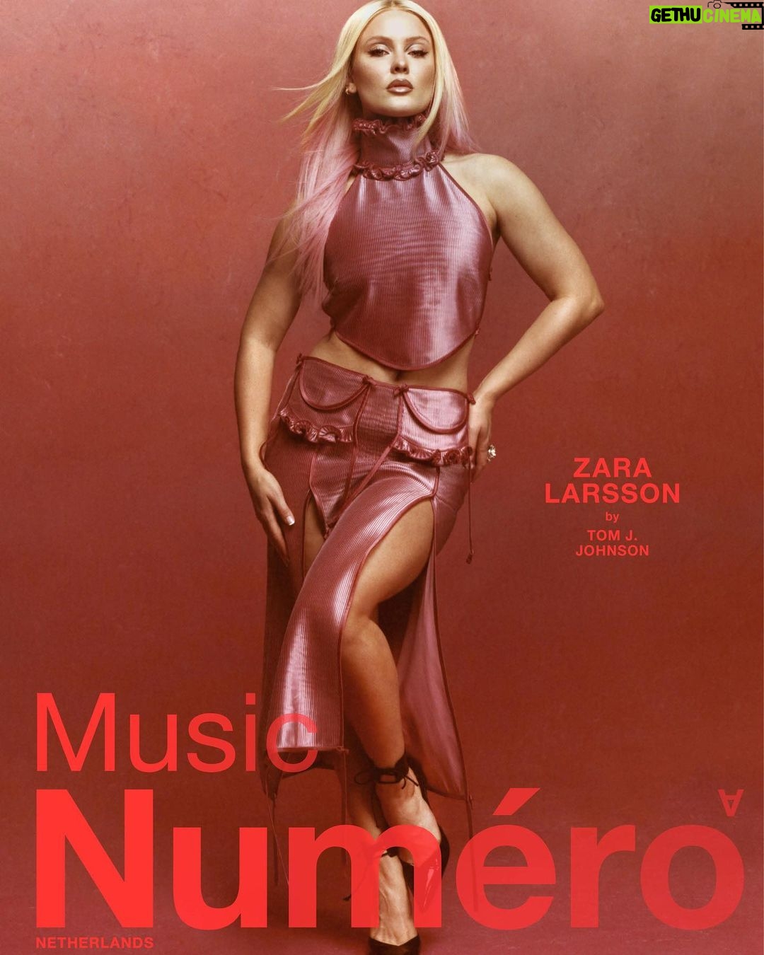 Zara Larsson Instagram - Multi-platinum pop icon Zara Larsson continues to quietly make history and break records. Swedish Grammy, BRIT and MTV EMA award-winner and nominee dropped her new single 'End Of Time' this May. It’s the second preview of the Scandinavian star’s new era to follow hit single 'Can’t Tame Her'. Zara will be also making her acting debut in Netflix’s upcoming 2024 film 'A Part Of You'. ❤️ Talent: Zara Larsson @zaralarsson Photographer: Tom J. Johnson @tomjjohnsonphoto Stylist: Thomas George Wulbern @thomasgeorgewulbern Hair: Ross Kwan @ A-Frame Agency using Oribe and Bleach London @rosskwan @aframe_agency @oribe @bleachlondon Make-up: Aimée Twist using Simihaze Beauty @aimeetwistartistry @simihazebeauty Photography assistant: Kiera Simpson @kiers Styling assistants: Savannah Jones & Lacie Gittins @savannahmjones @laciegittins Editor: Timi Letonja @timiletonja Interview: Jana Letonja @janaletonja Cover design: Arthur Roeloffzen @arthurroeloffzen #zaralarsson #NumeroNetherlands #music #fashion #NumeroDigital Stockholm, Sweden