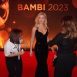 Zara Larsson Instagram - Thank you Bambi for having me perform On My Love with my girls and for receiving the international music star award last night. I’m so honored 💫🥲 @bambi_awards