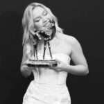 Zara Larsson Instagram - Thank you Bambi for having me perform On My Love with my girls and for receiving the international music star award last night. I’m so honored 💫🥲 @bambi_awards